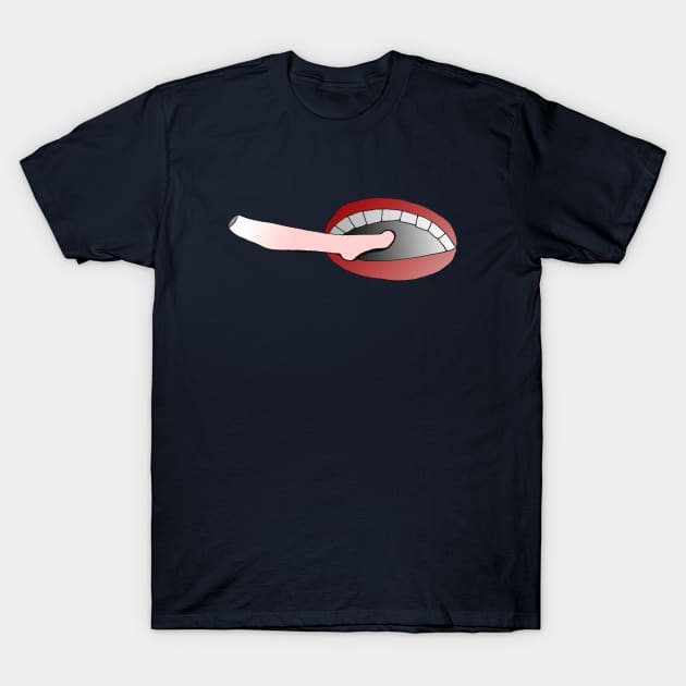 Foot in Mouth T-Shirt by IanWylie87